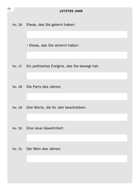 Inhaltsseite des Buches FRAGEN von Roman Tschäppeler und Mikael Krogerus