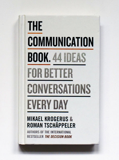 Die englische Ausgabe von Das Kommunikationsbuch der Autoren Mikael Krogerus und Roman Tschäppeler